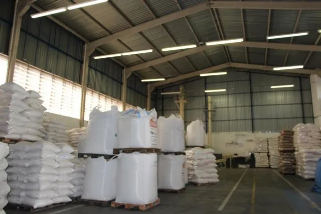 Produção de farinha de mandioca industrial