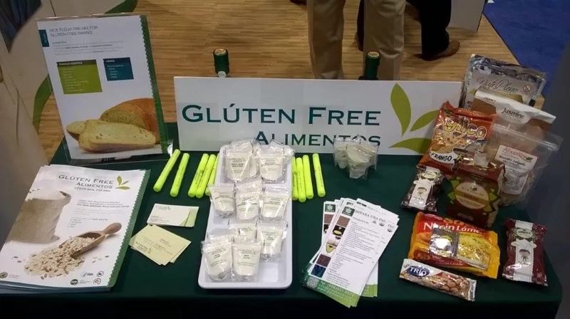 Glúten Free Alimentos na IFT Fair 2015 Chicago, IL/EUA
