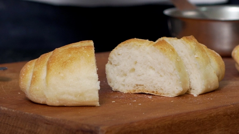 Pão tipo francês sem glúten